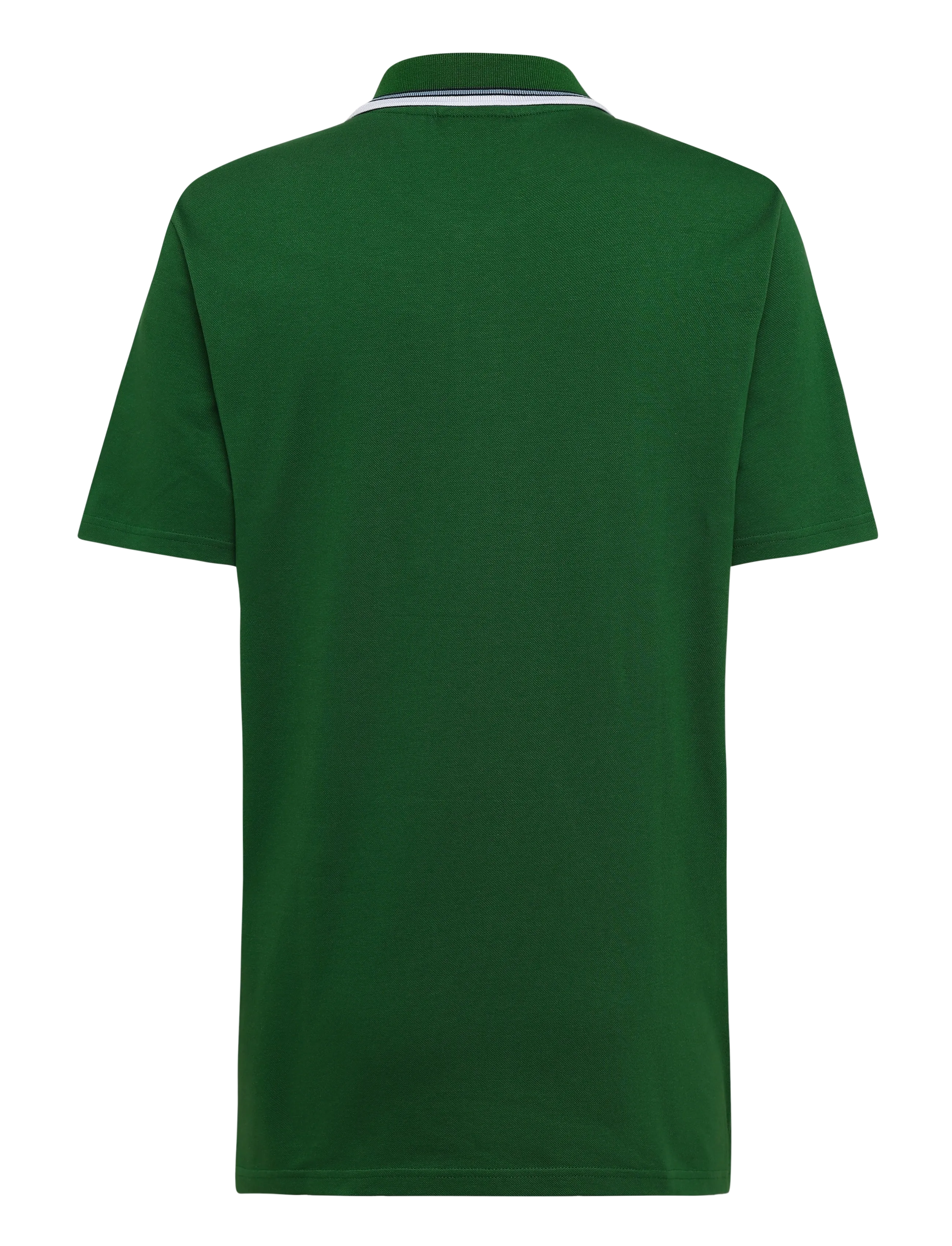 Lyle & Scott - Tipped Track Polo Shirt - kortærmede poloer - clover green - 1