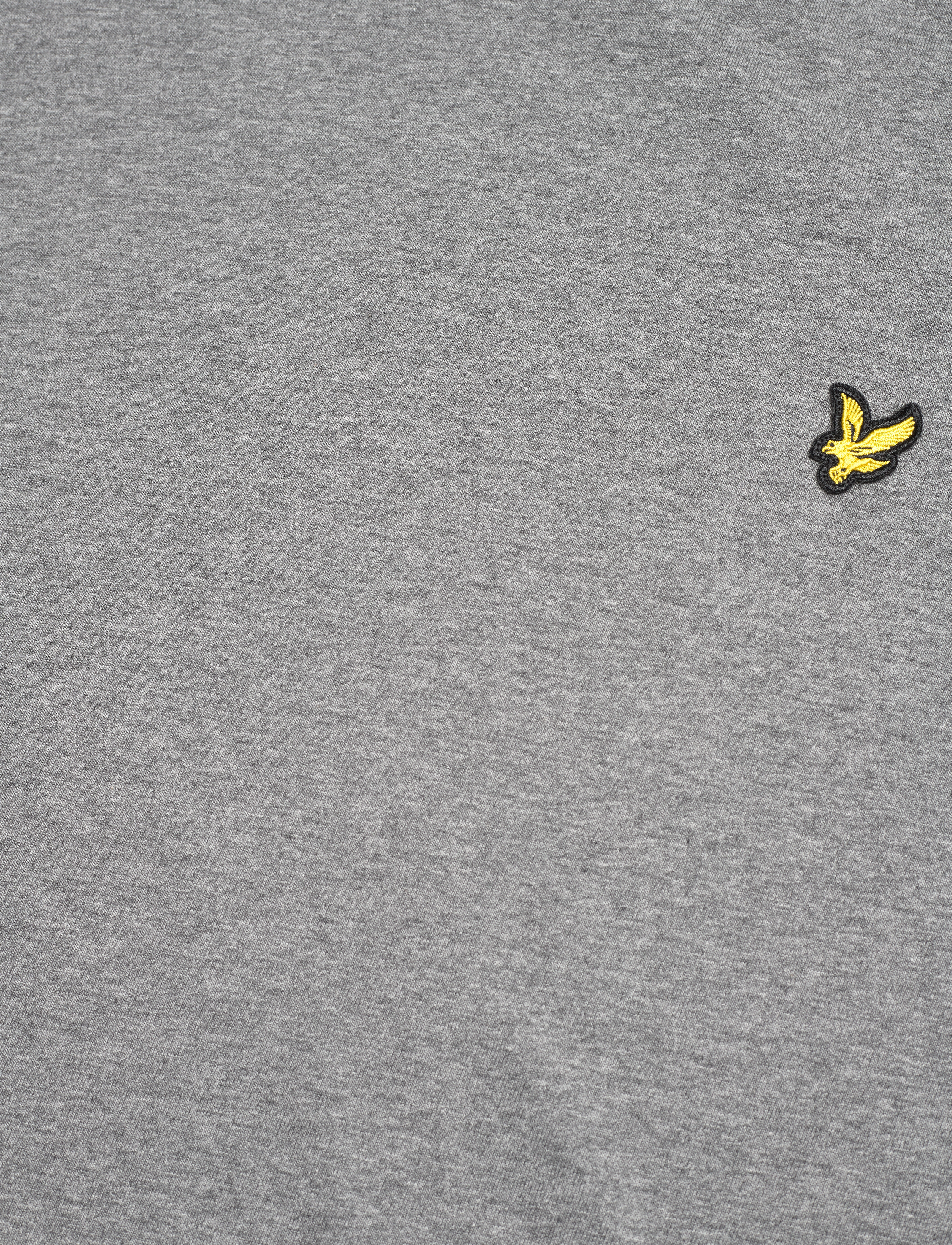 Lyle & Scott - Plain Polo Shirt - mid grey marl - 2