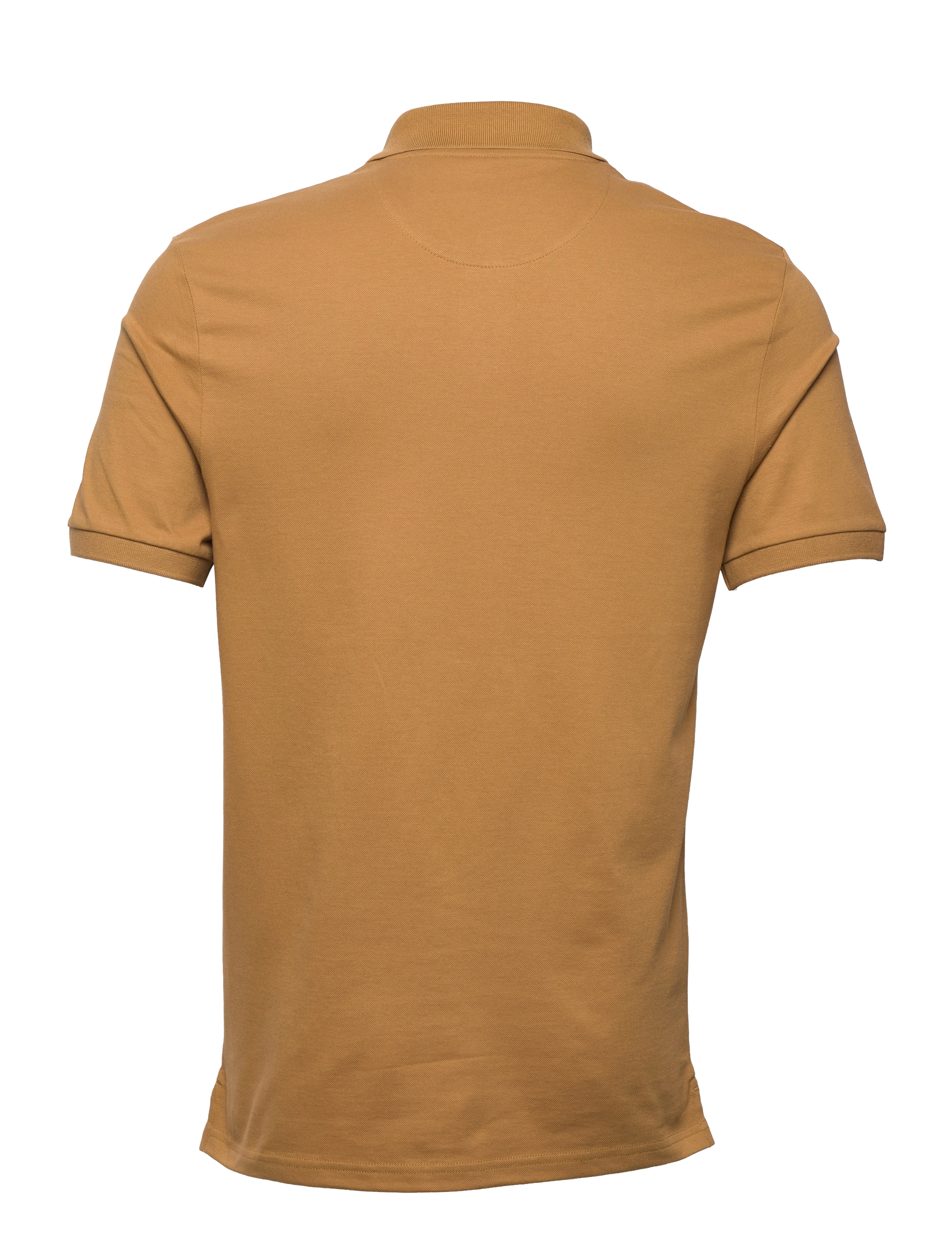 Lyle & Scott - Plain Polo Shirt - kortærmede poloer - anniversary gold - 1