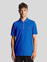 Lyle & Scott - Plain Polo Shirt - kortärmade pikéer - bright blue - 2