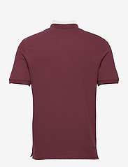 Lyle & Scott - Plain Polo Shirt - kortærmede poloer - burgundy - 1