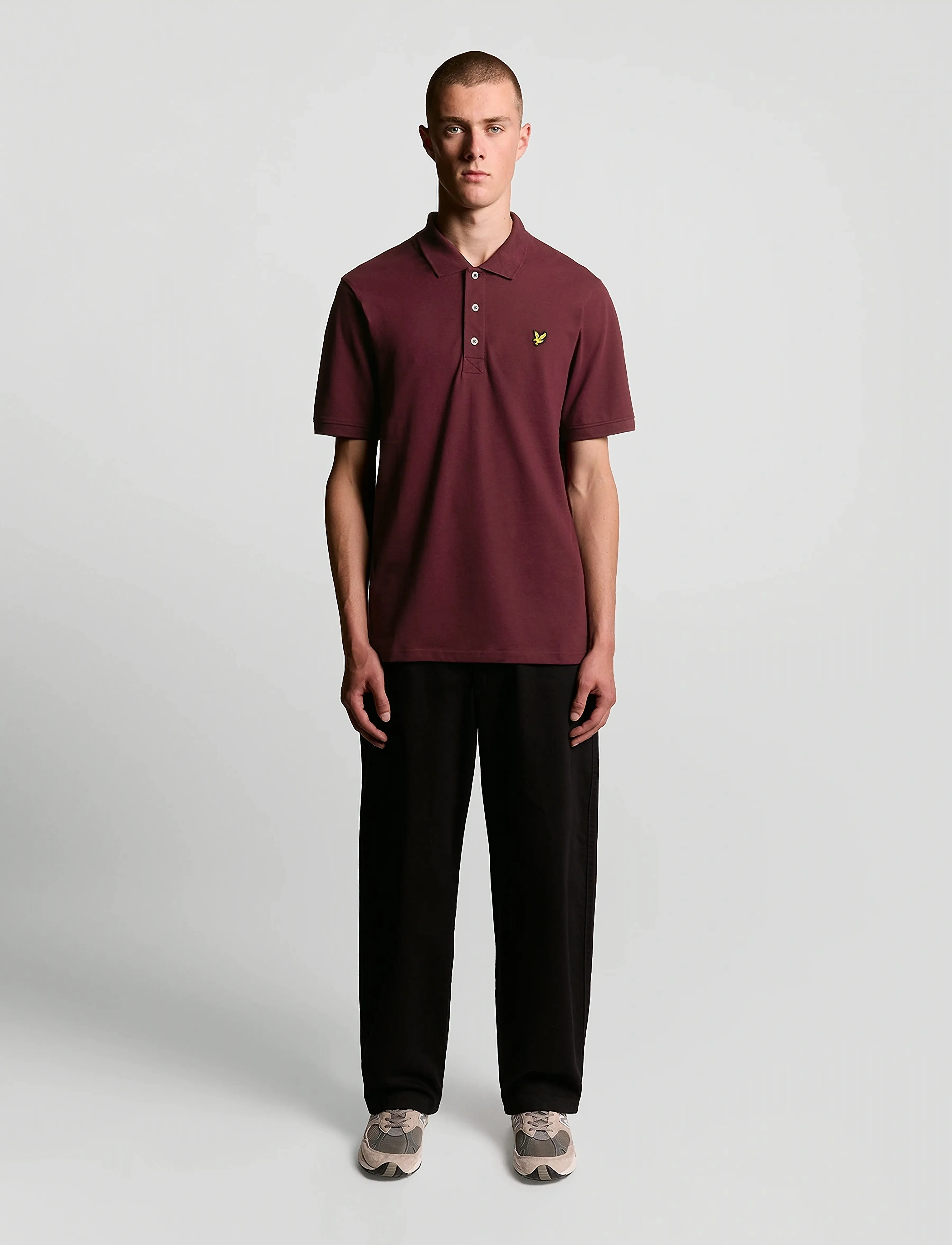 Plain Polo Shirt 3