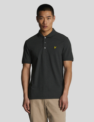 Lyle & Scott - Plain Polo Shirt - polo marškinėliai trumpomis rankovėmis - charcoal marl - 2