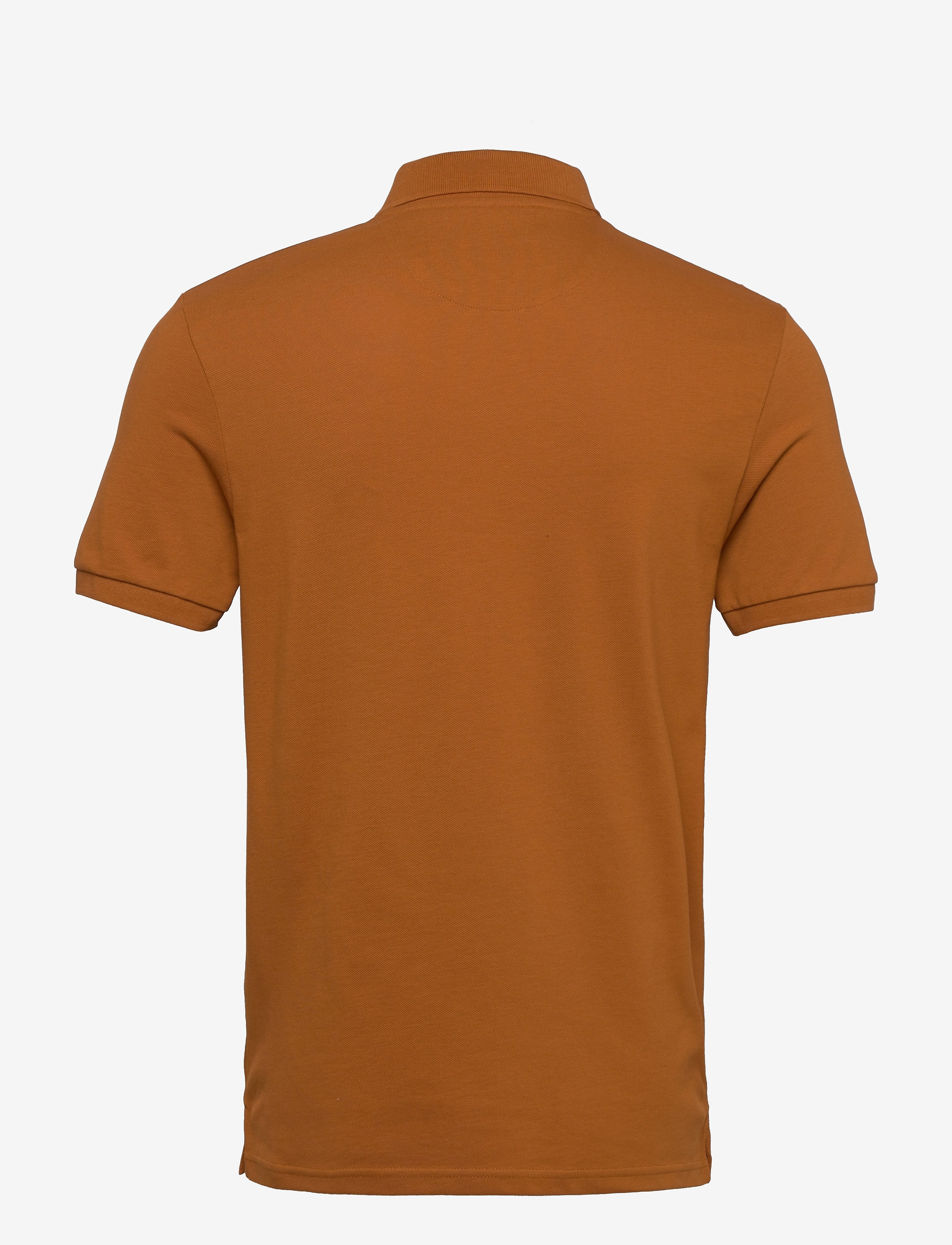 Lyle & Scott - Plain Polo Shirt - kortärmade pikéer - cider brown - 1