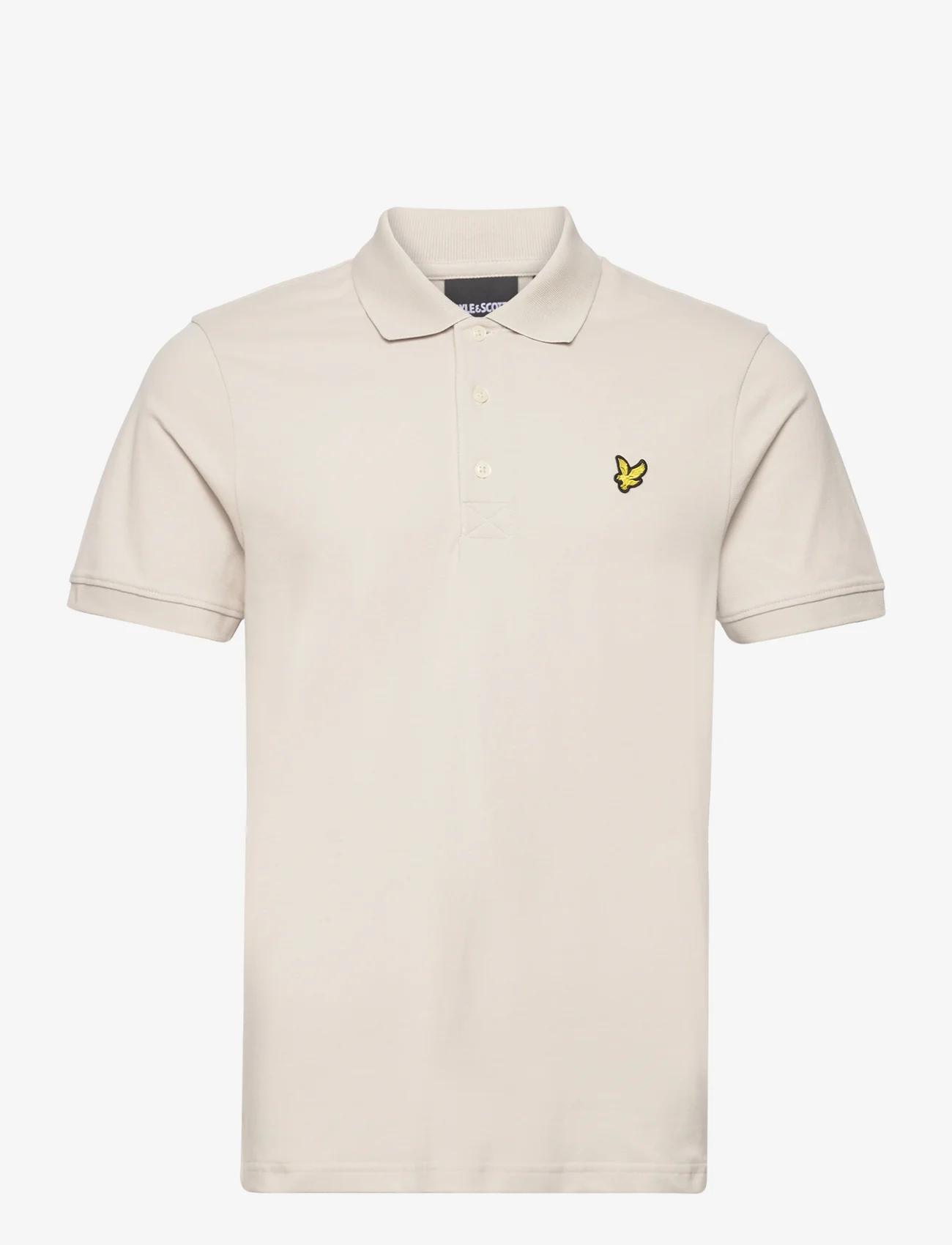 Lyle & Scott - Plain Polo Shirt - kortærmede poloer - cove - 0
