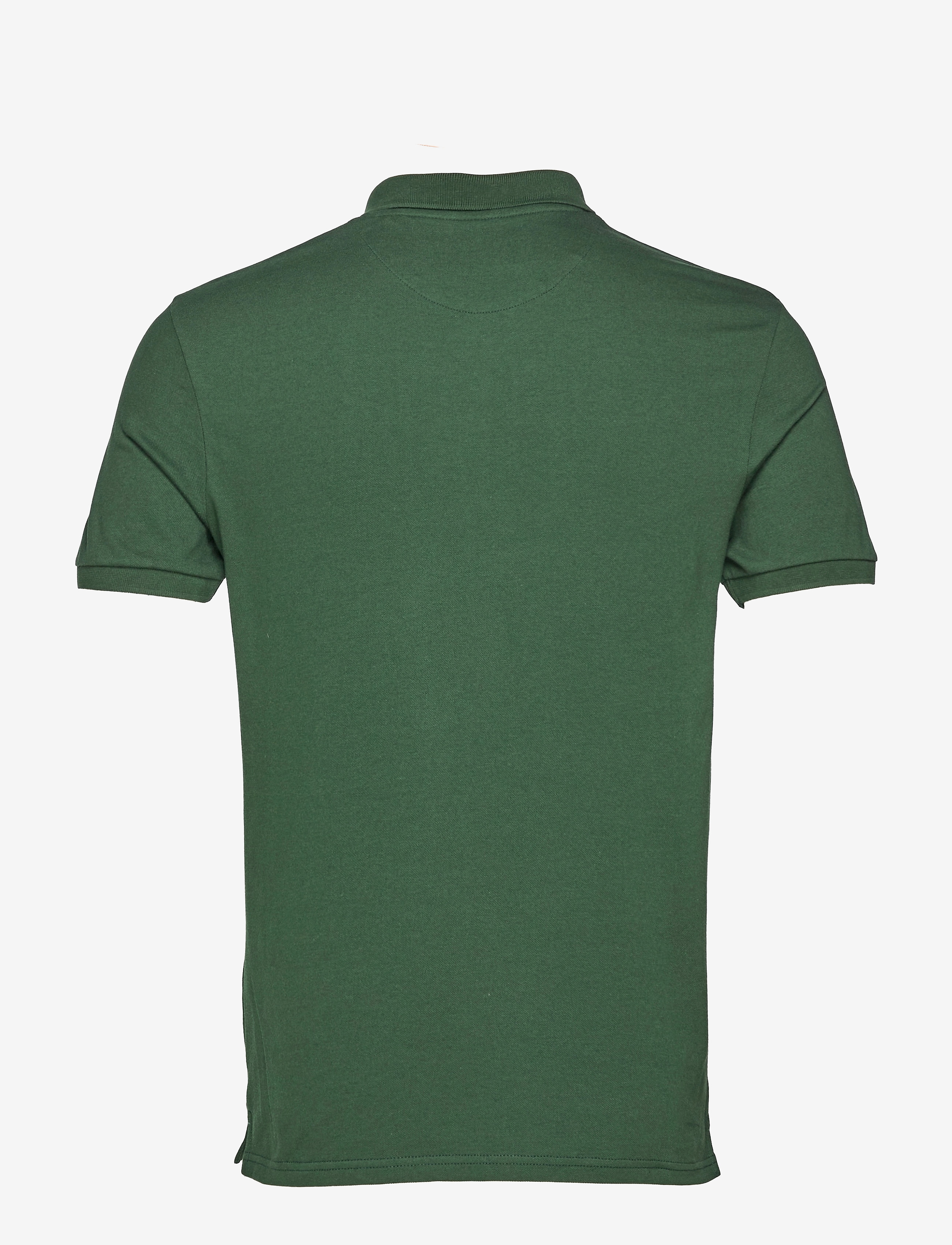 Lyle & Scott - Plain Polo Shirt - short-sleeved polos - dark green - 2