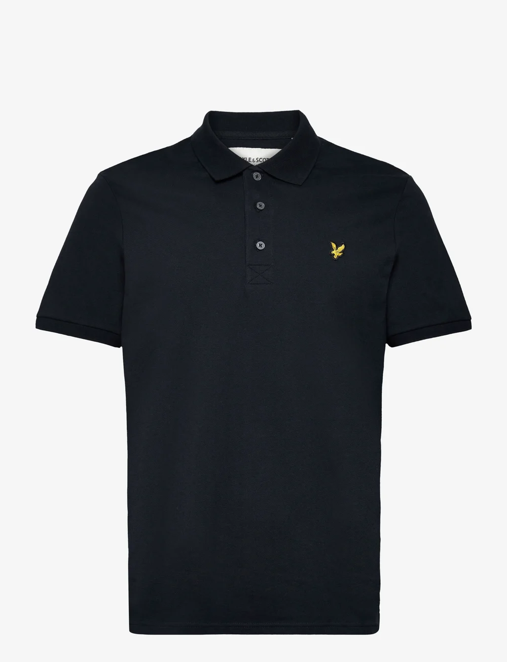Lyle & Scott - Plain Polo Shirt - kortærmede poloer - dark navy - 1