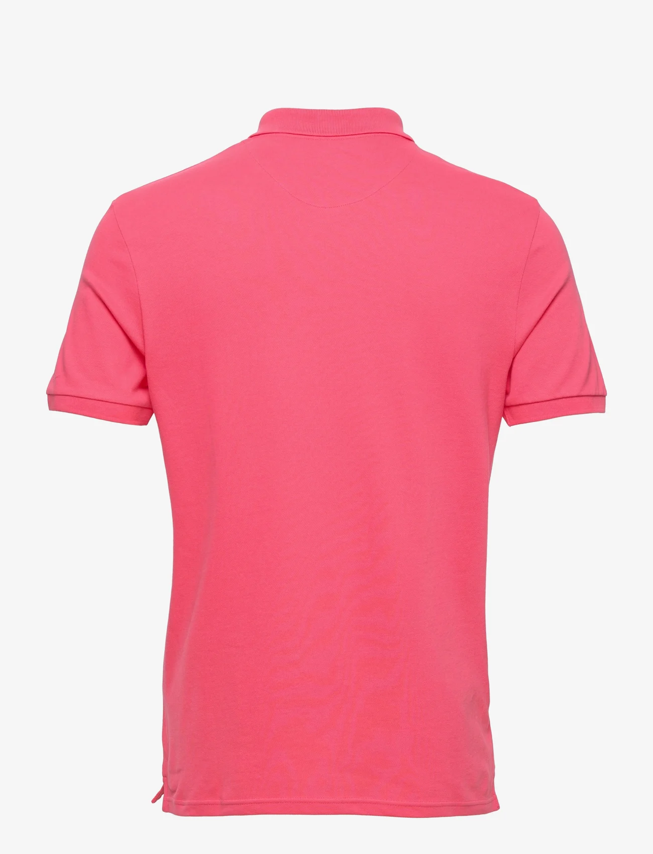 Lyle & Scott - Plain Polo Shirt - kortermede - electric pink - 1