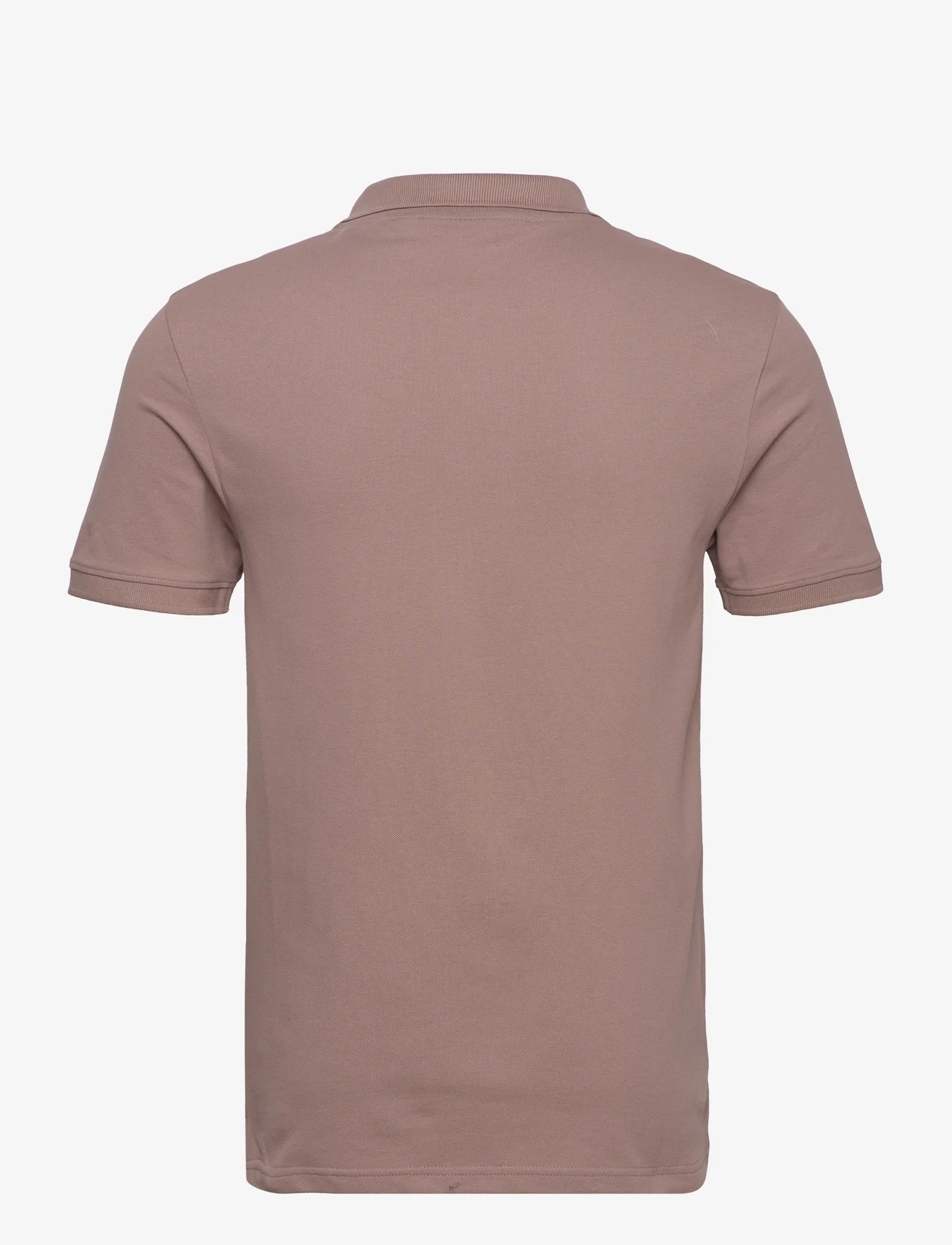 Lyle & Scott - Plain Polo Shirt - kortærmede poloer - hutton pink - 1