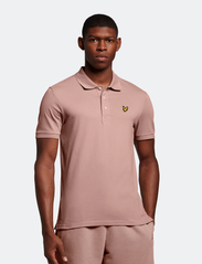 Lyle & Scott - Plain Polo Shirt - kortærmede poloer - hutton pink - 2