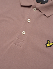 Lyle & Scott - Plain Polo Shirt - kortærmede poloer - hutton pink - 6