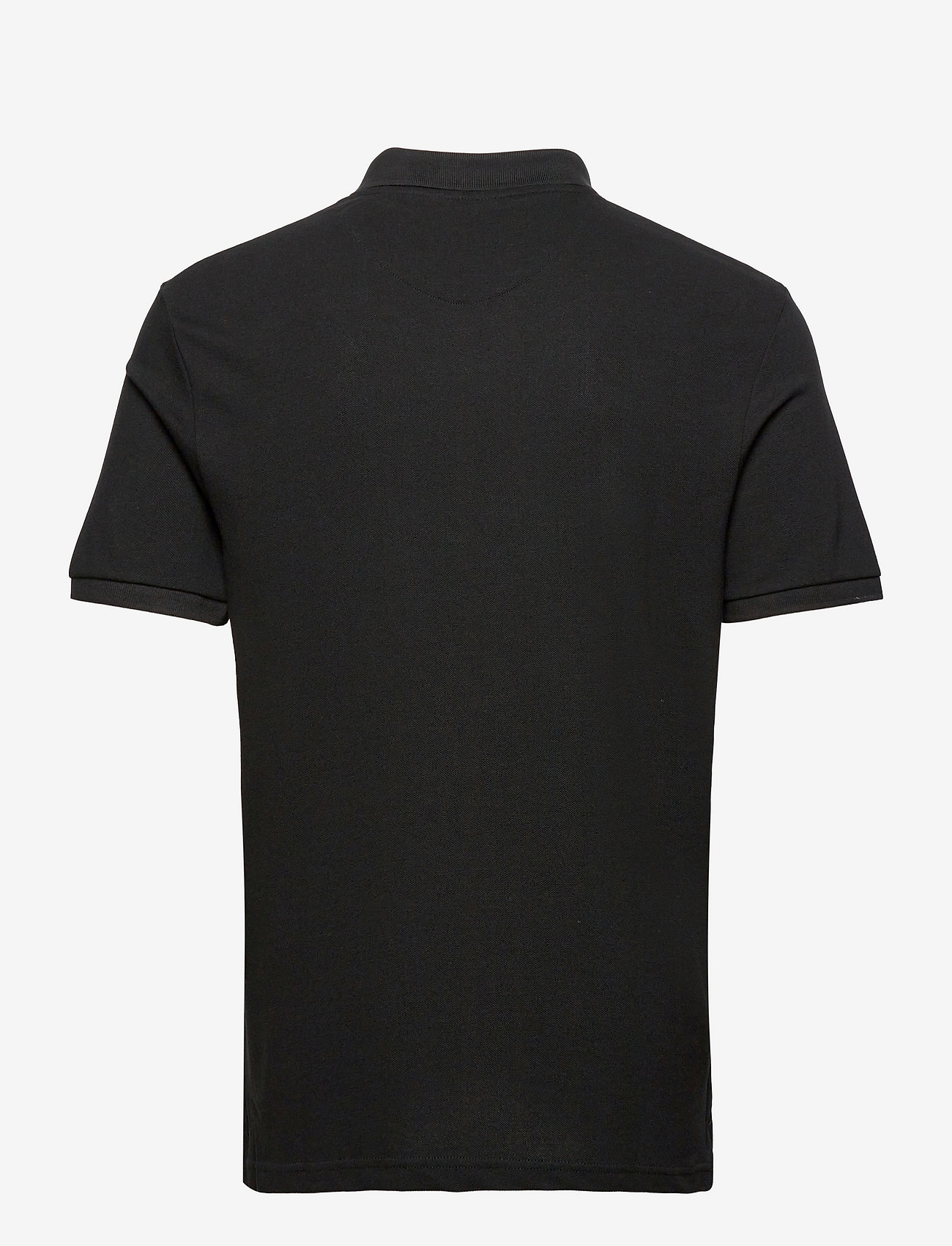 Lyle & Scott - Plain Polo Shirt - kortærmede poloer - jet black - 2