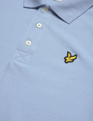 Lyle & Scott - Plain Polo Shirt - kortærmede poloer - light blue - 6