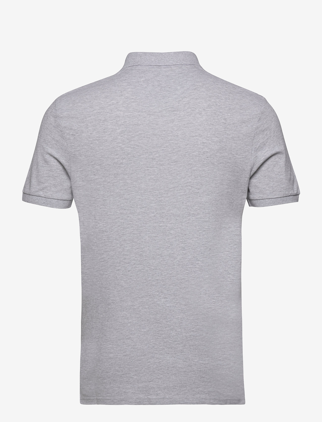 Lyle & Scott - Plain Polo Shirt - lyhythihaiset - light grey marl - 1