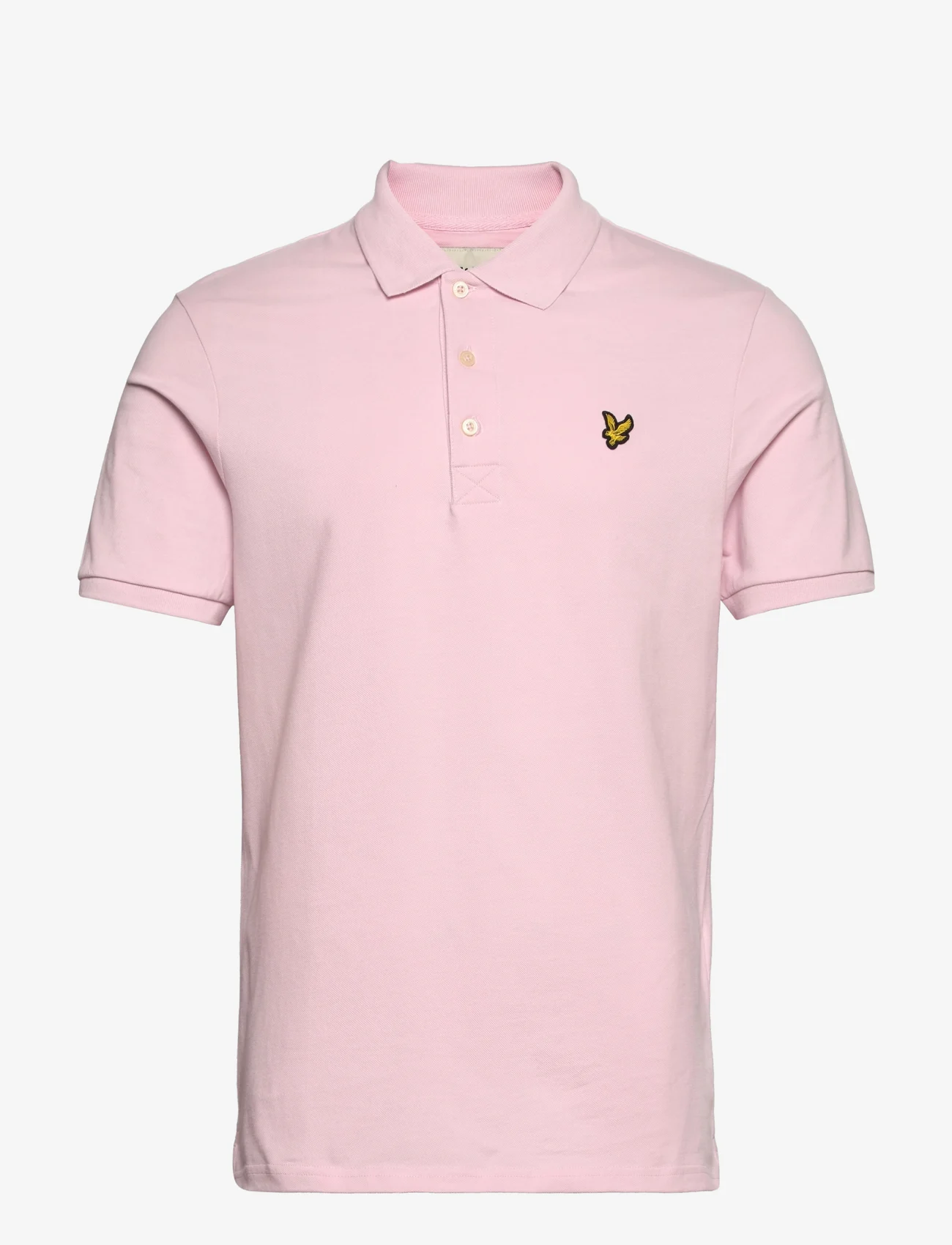 Lyle & Scott - Plain Polo Shirt - kortærmede poloer - light pink - 0