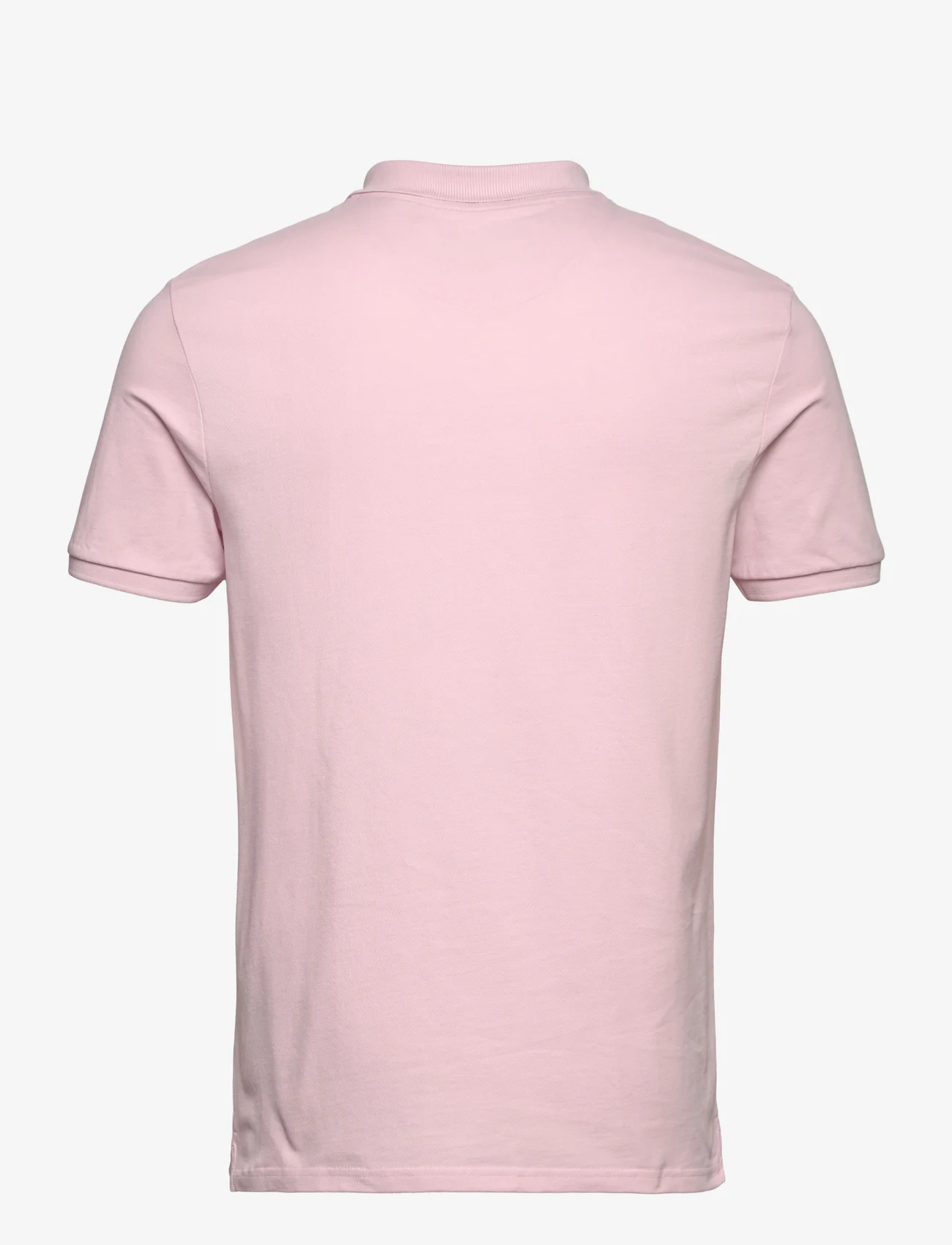 Lyle & Scott - Plain Polo Shirt - kortærmede poloer - light pink - 1