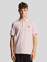 Lyle & Scott - Plain Polo Shirt - kortærmede poloer - light pink - 2