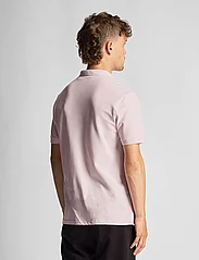 Lyle & Scott - Plain Polo Shirt - kortærmede poloer - light pink - 3