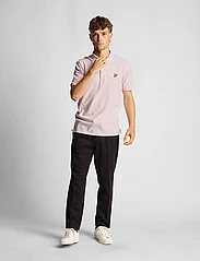 Lyle & Scott - Plain Polo Shirt - kortærmede poloer - light pink - 4
