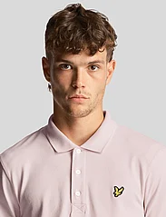 Lyle & Scott - Plain Polo Shirt - kortærmede poloer - light pink - 5