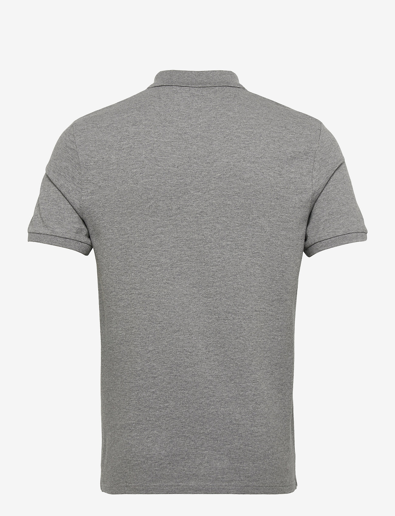 Lyle & Scott - Plain Polo Shirt - kortærmede poloer - mid grey marl - 2