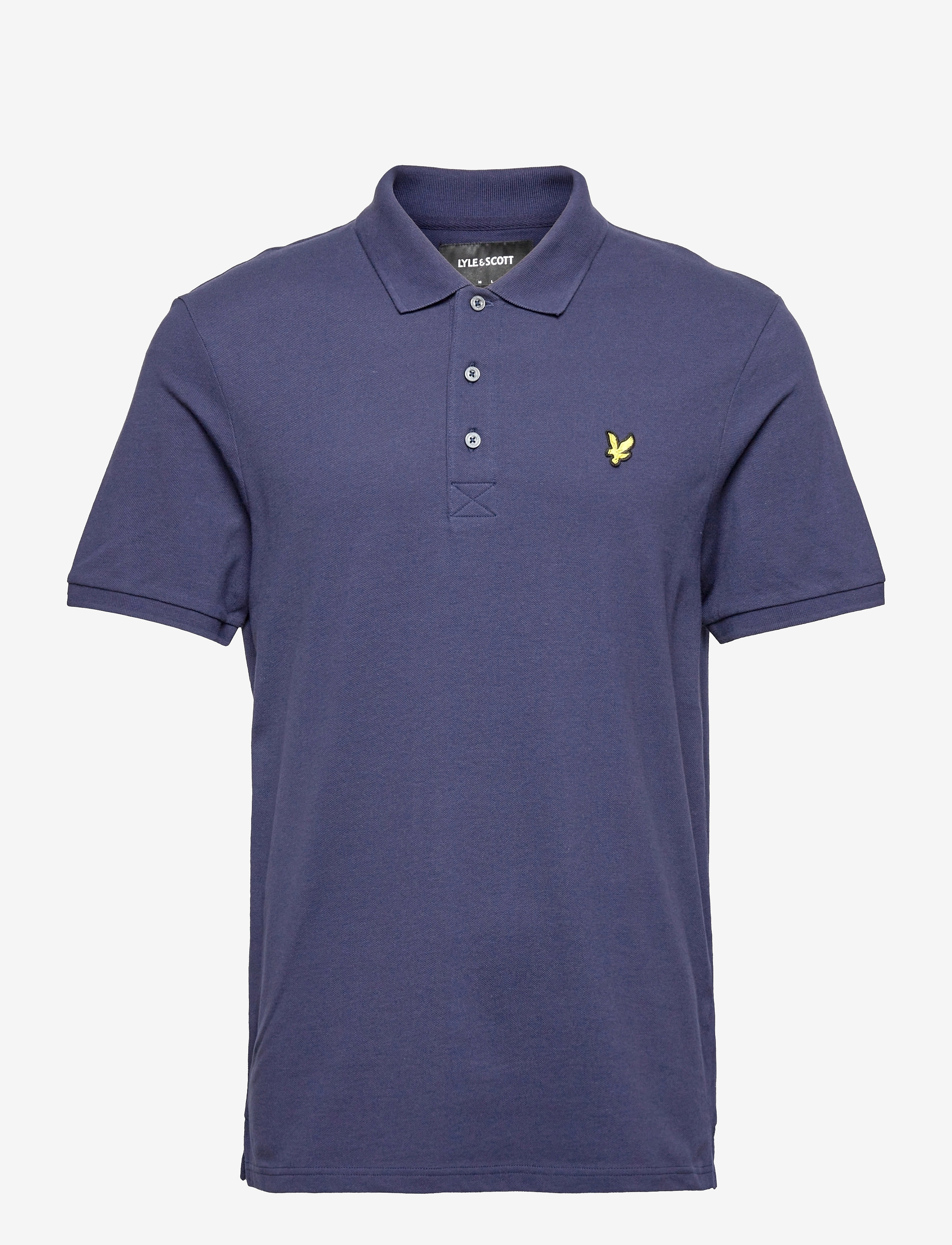 Lyle & Scott - Plain Polo Shirt - kurzärmelig - navy - 1