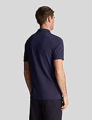 Lyle & Scott - Plain Polo Shirt - short-sleeved polos - navy - 3