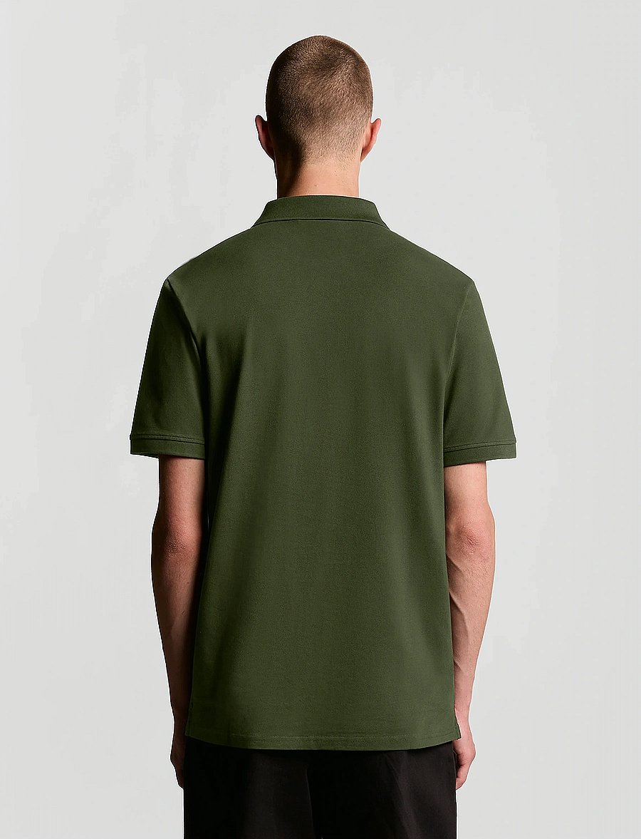 Lyle & Scott - Plain Polo Shirt - lühikeste varrukatega polod - olive - 3