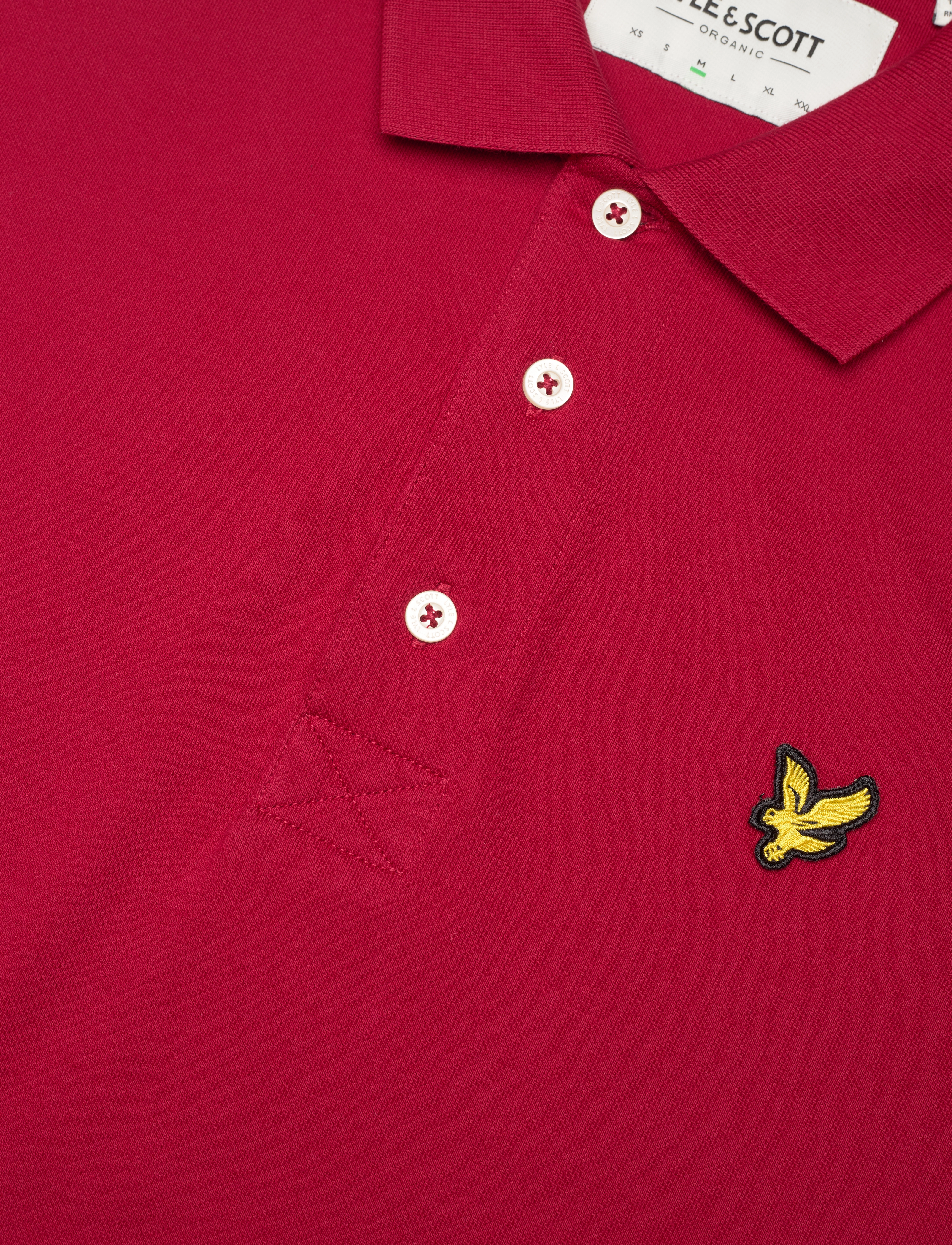 Lyle & Scott - Plain Polo Shirt - kurzärmelig - tunnel red - 3