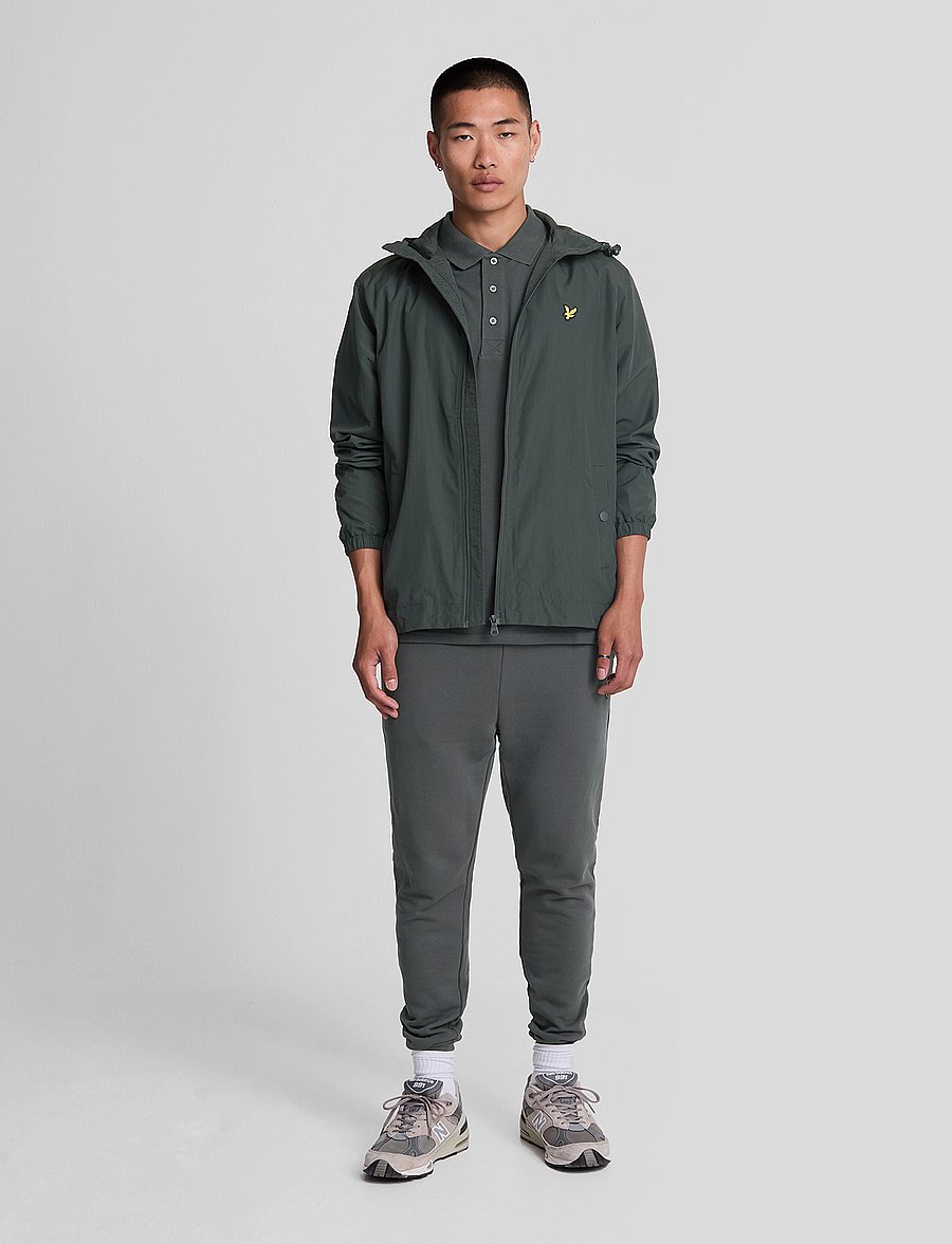 Lyle & Scott - Plain Polo Shirt - kurzärmelig - w635 gunmetal - 4
