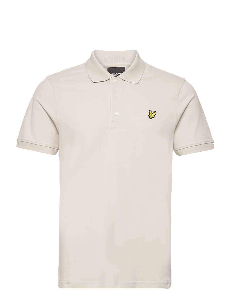 Lyle & Scott - Plain Polo Shirt - kortärmade pikéer - w870 cove - 1