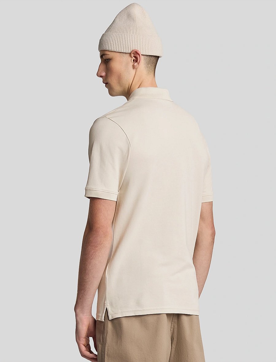 Lyle & Scott - Plain Polo Shirt - kurzärmelig - w870 cove - 3