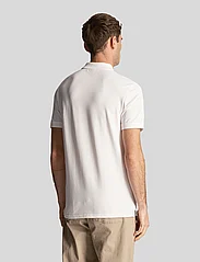 Lyle & Scott - Plain Polo Shirt - lyhythihaiset - white - 3
