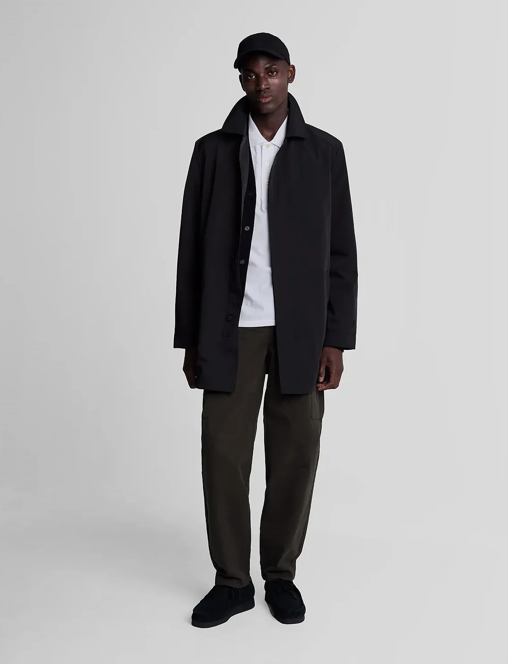 Lyle & Scott - Plain Polo Shirt - short-sleeved polos - white - 4