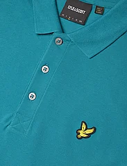 Lyle & Scott - Plain Polo Shirt - kortærmede poloer - x293 leisure blue - 2