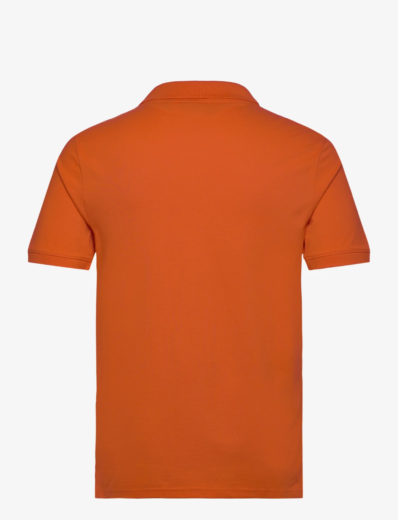 Lyle & Scott - Plain Polo Shirt - kortærmede poloer - x298 tangerine tango - 1