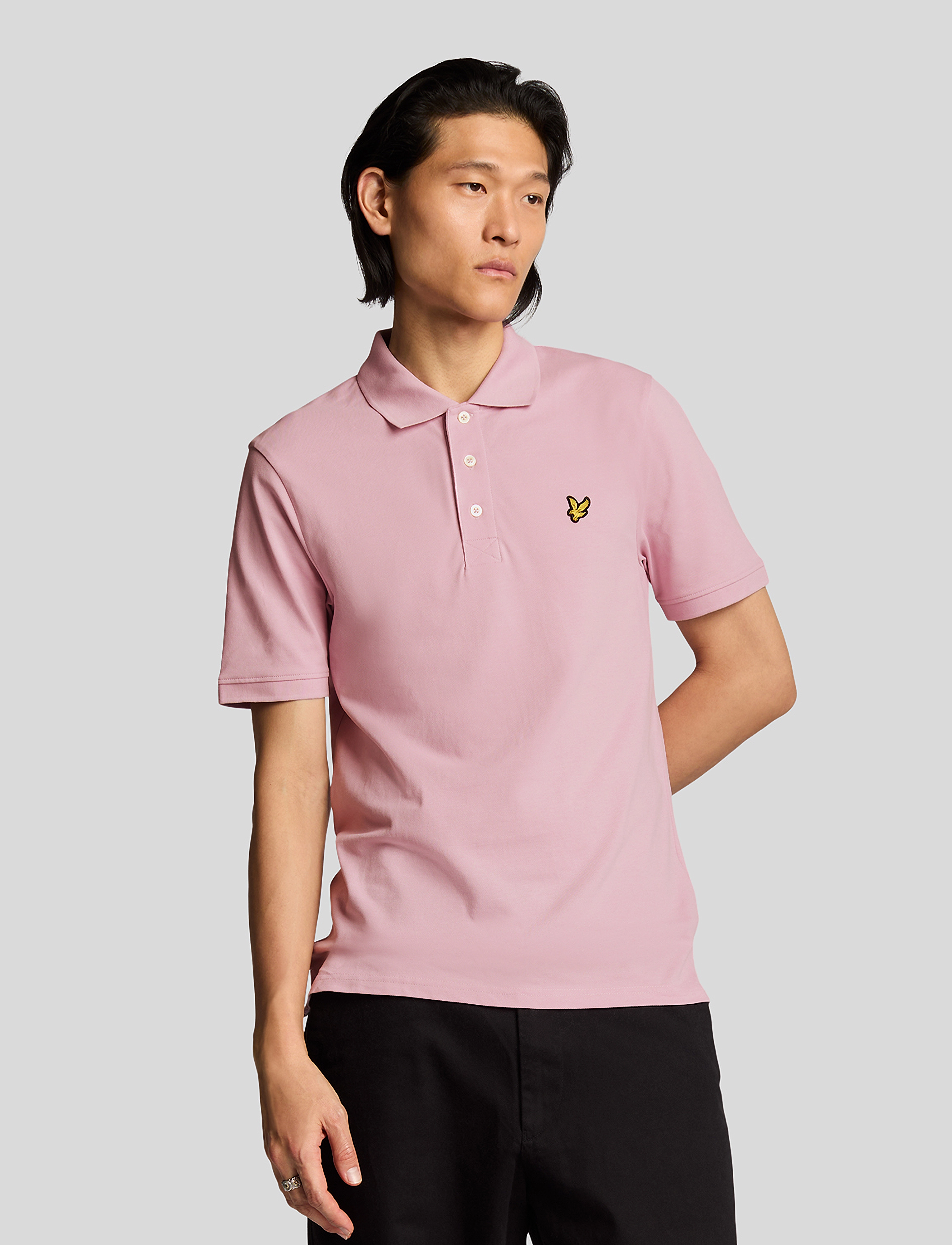 Lyle & Scott Plain Polo Shirt - Pikéer - X574 PINK LIGHT / pink/rose