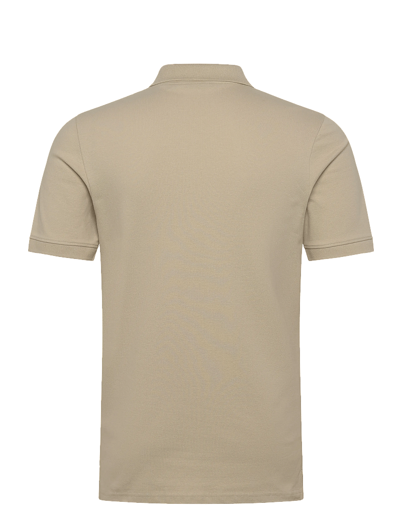 Lyle & Scott - Plain Polo Shirt - kortärmade pikéer - x865 grey taupe - 2