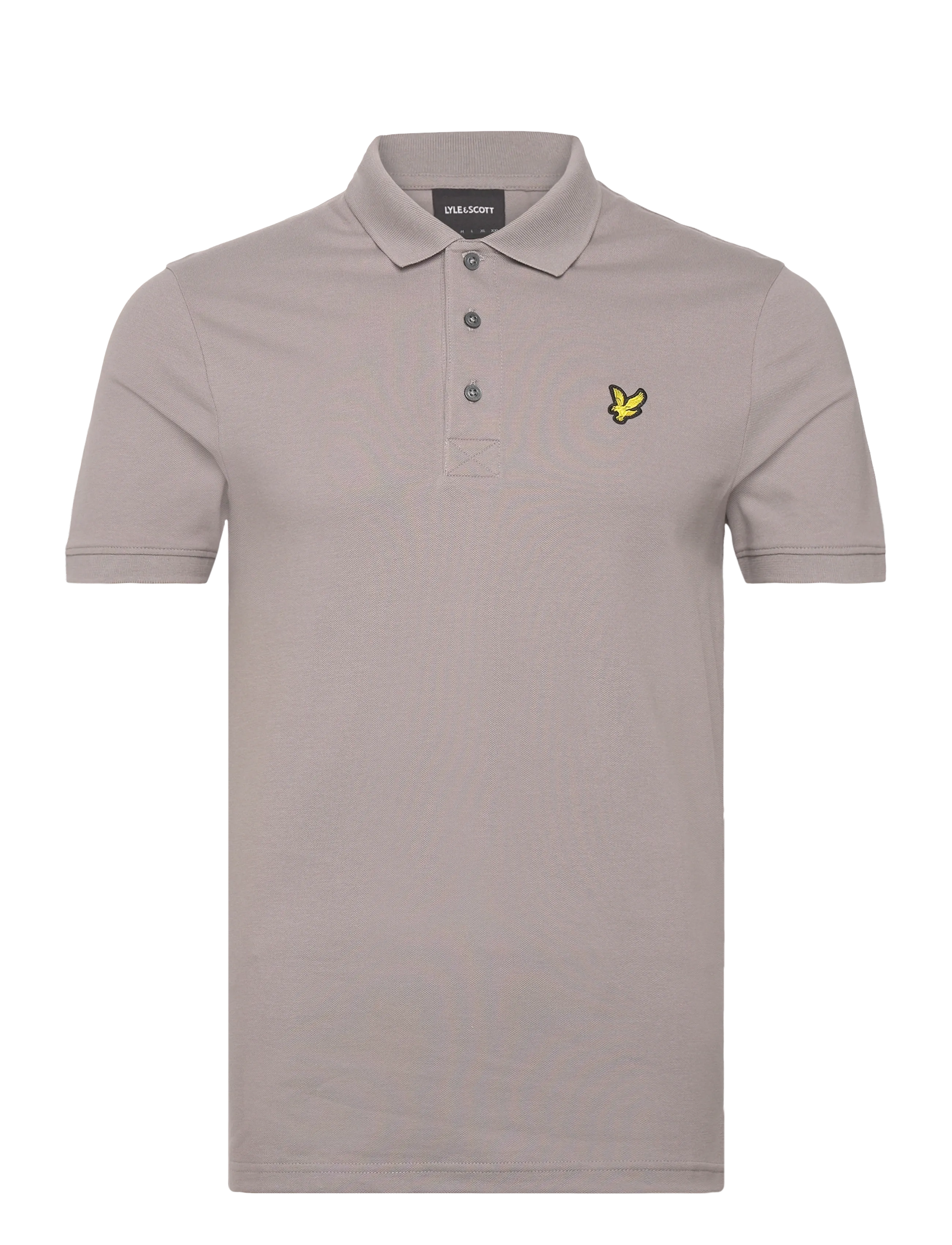 Plain Polo Shirt - Y043 GULL GREY