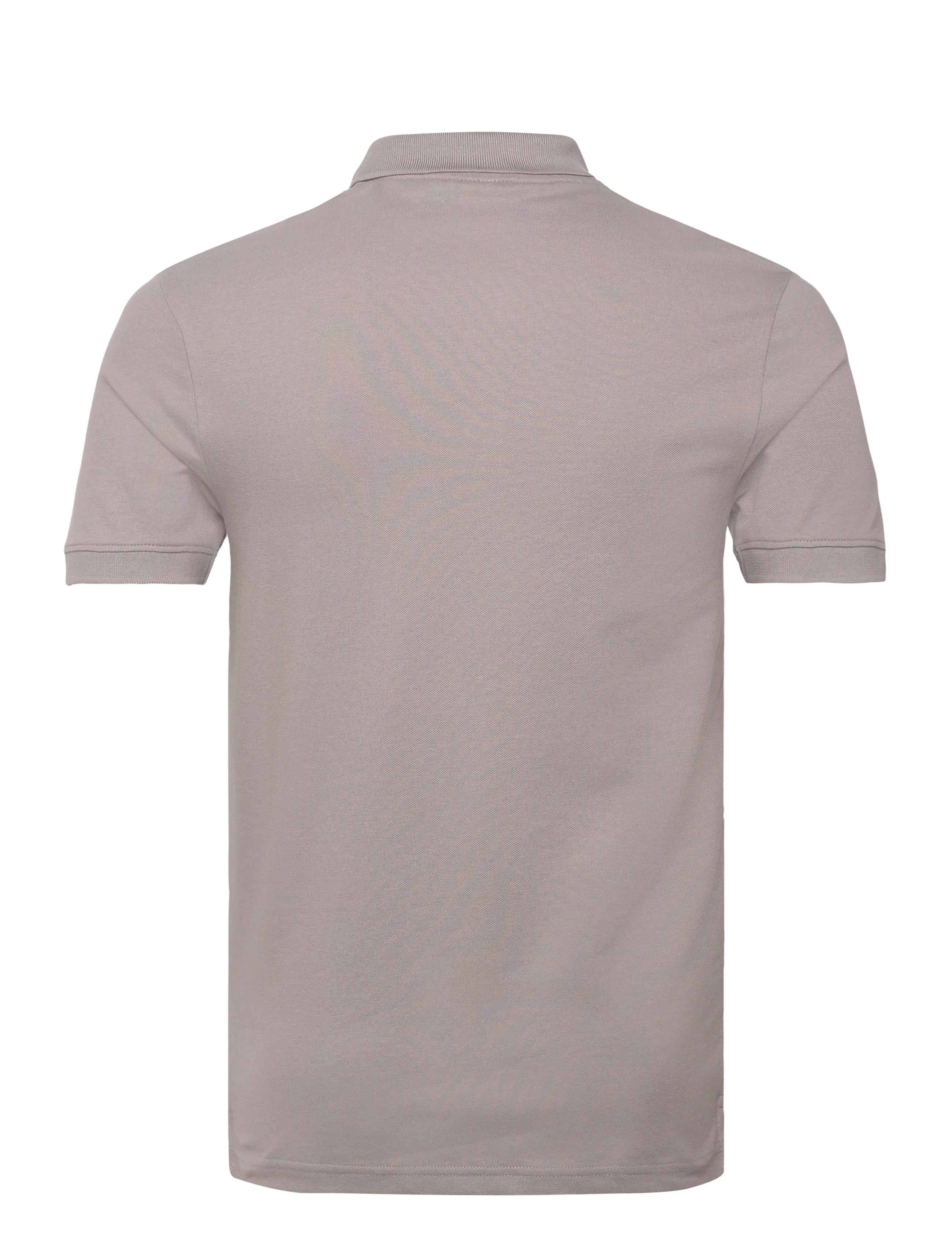 Lyle & Scott - Plain Polo Shirt - kortærmede poloer - y043 gull grey - 1