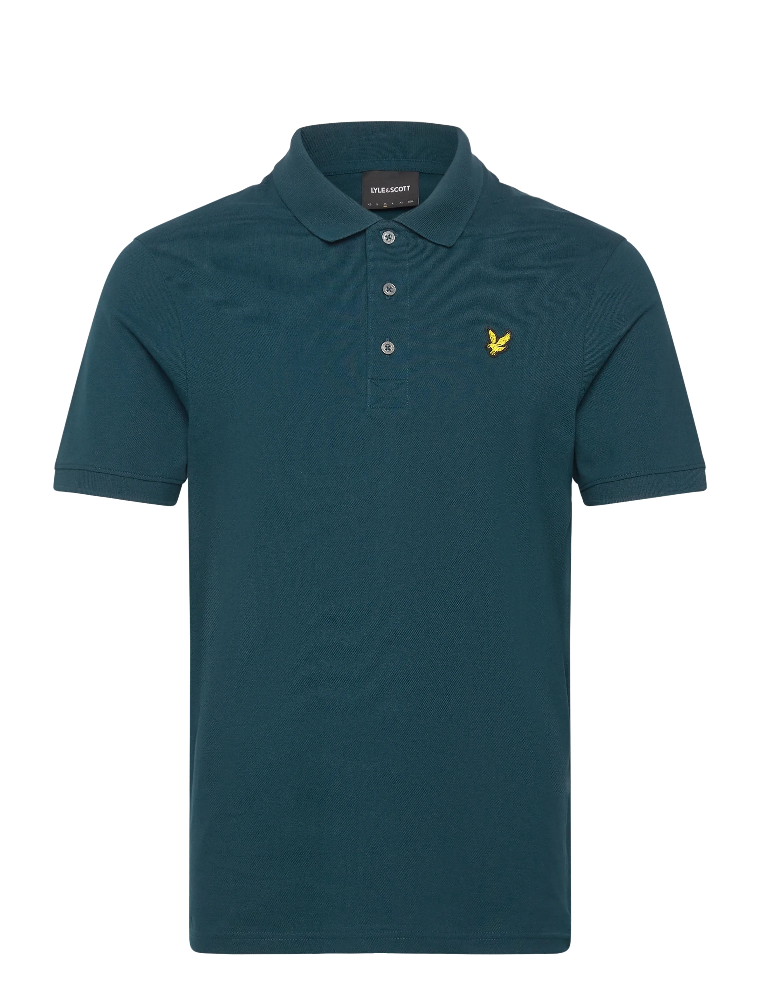 Lyle & Scott Plain Polo Shirt - Klær - Y066 RICH TEAL / blue