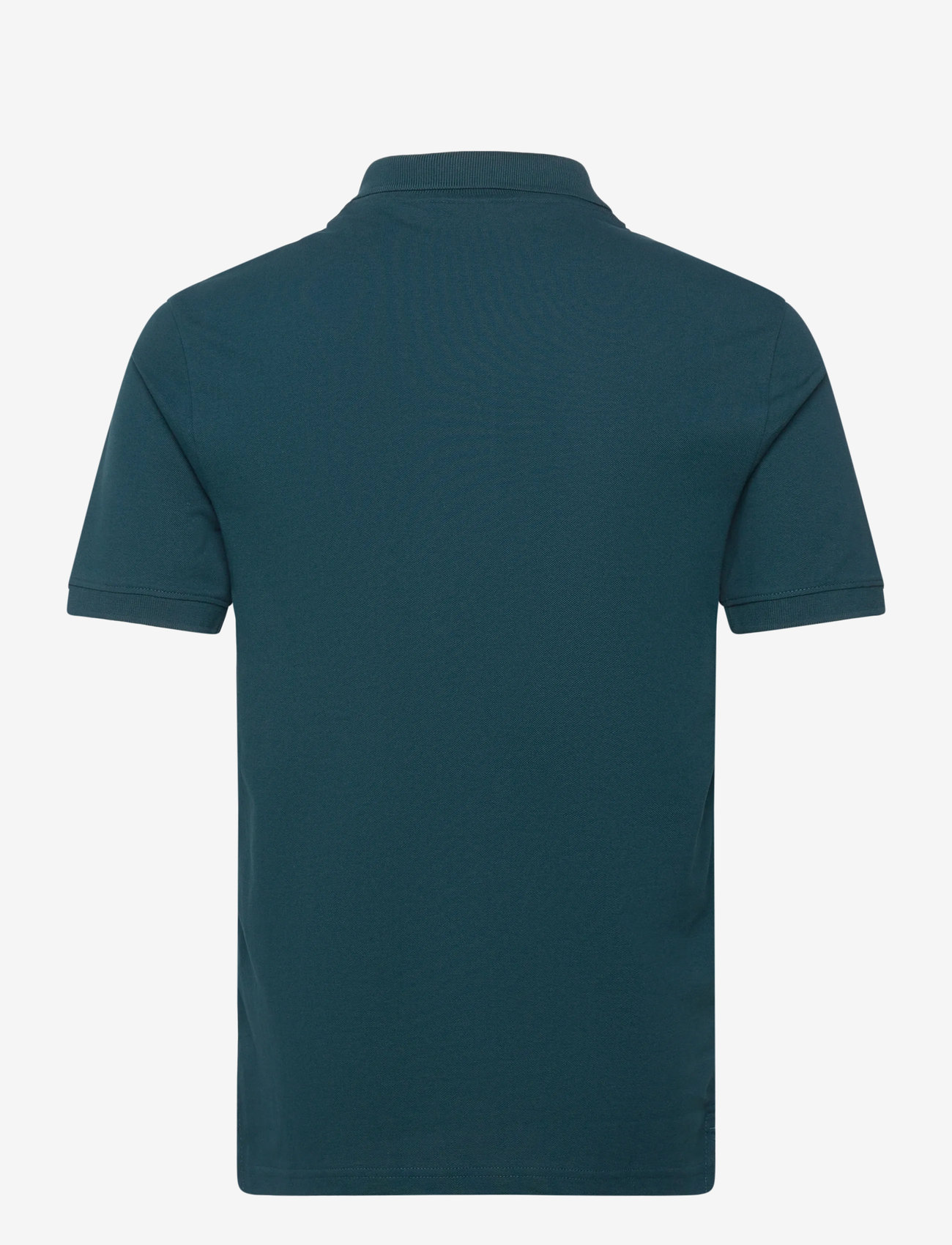 Lyle & Scott - Plain Polo Shirt - kortärmade pikéer - y066 rich teal - 2