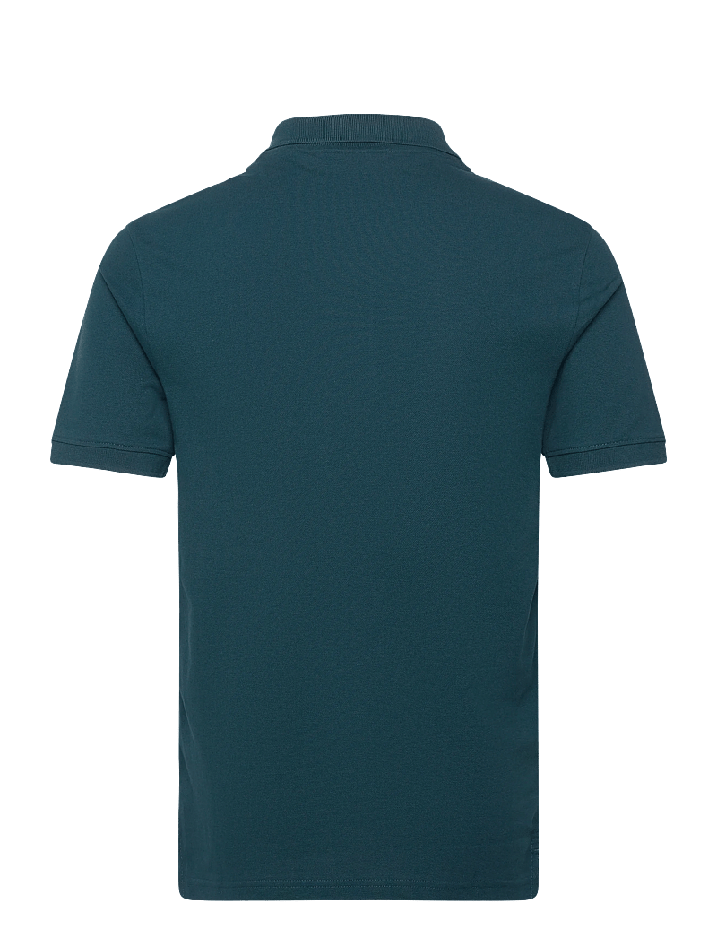 Lyle & Scott - Plain Polo Shirt - kortærmede poloer - y066 rich teal - 2