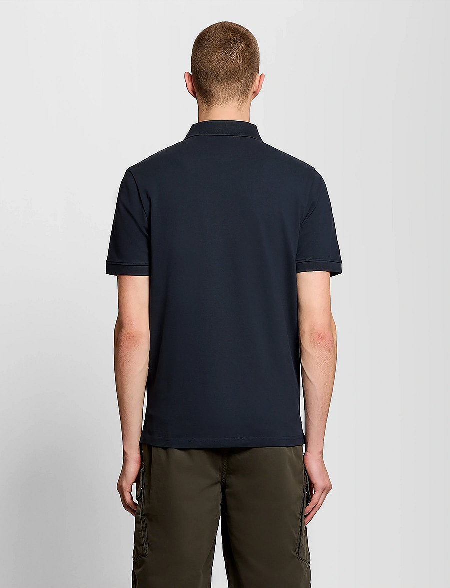Lyle & Scott - Plain Polo Shirt - kurzärmelig - z271 dark navy - 3