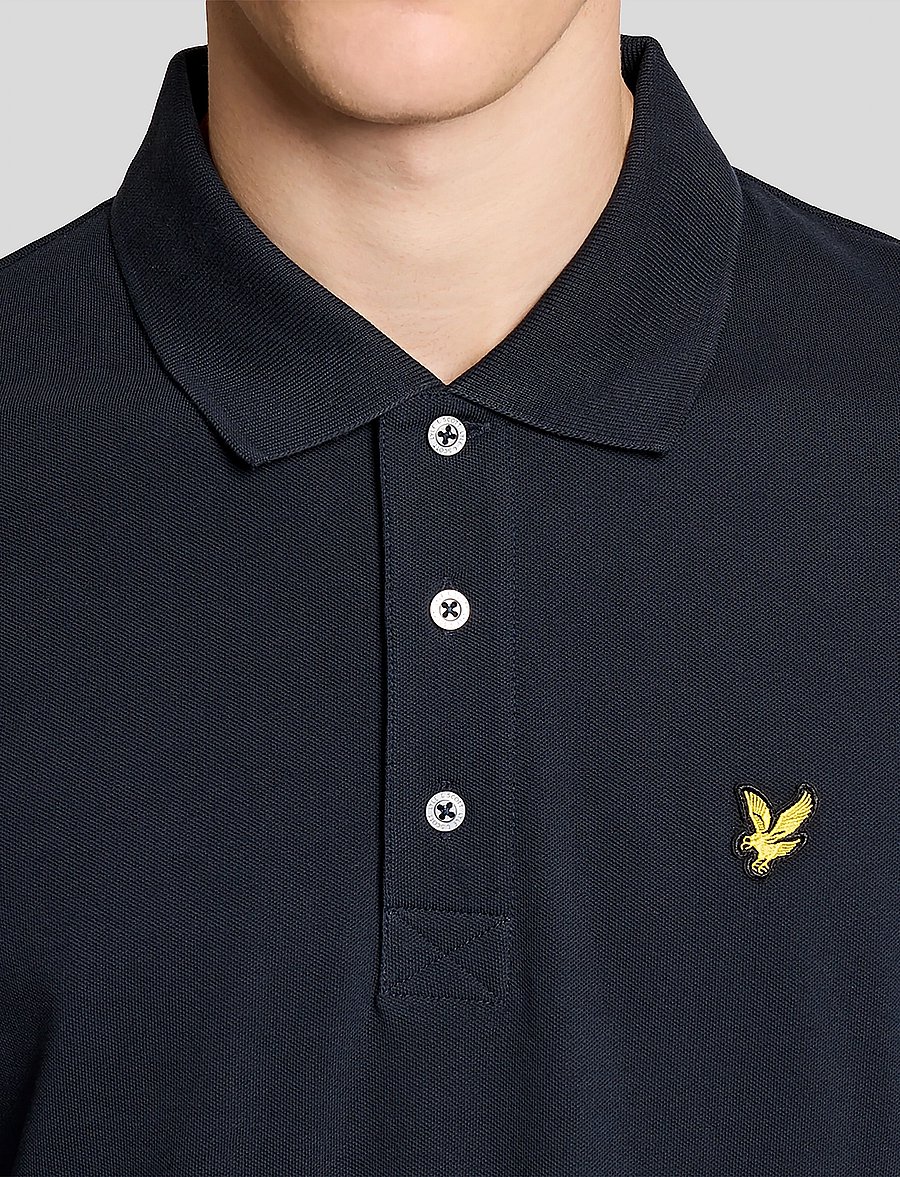 Lyle & Scott - Plain Polo Shirt - kurzärmelig - z271 dark navy - 5