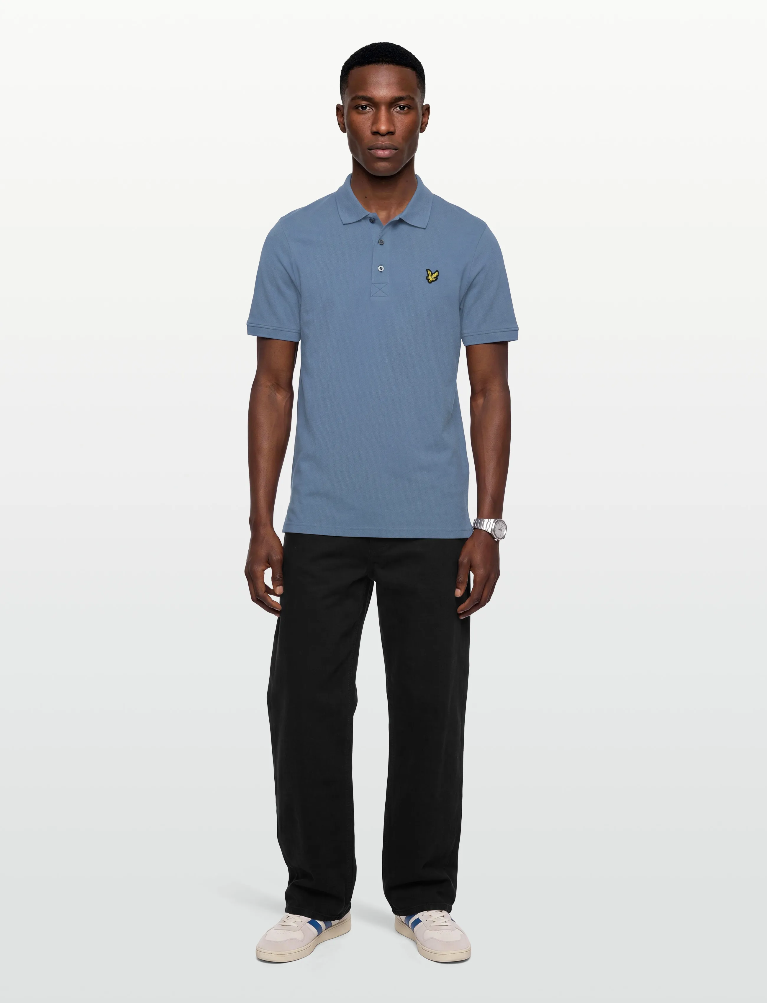 Lyle & Scott Plain Polo Shirt - Kurzärmelig - POWER BLUE / blue