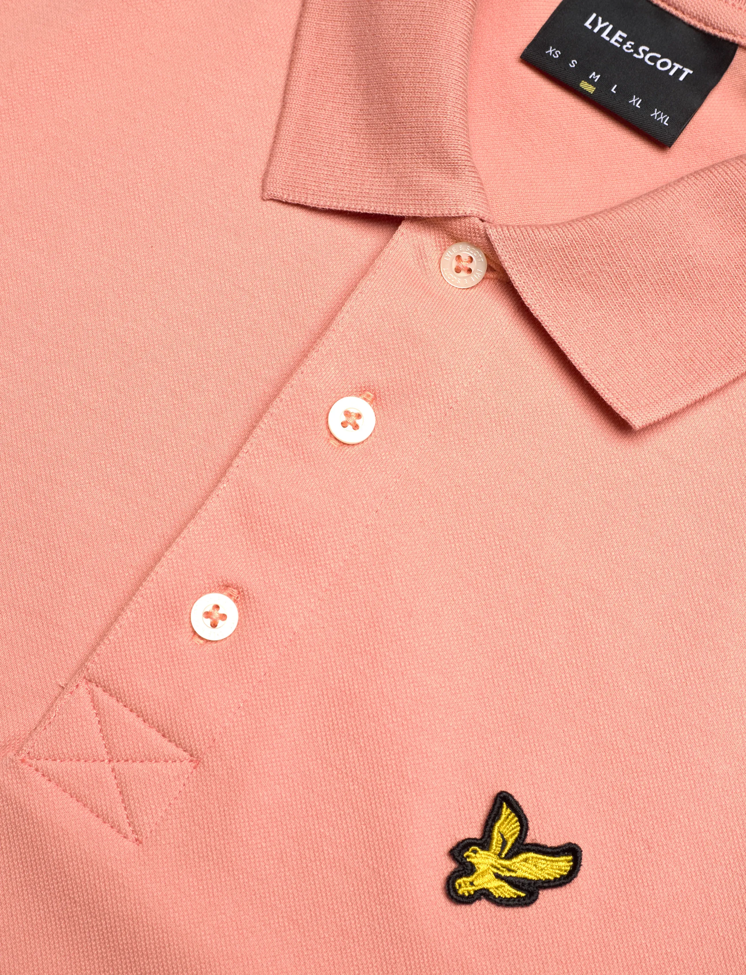 Lyle & Scott - Plain Polo Shirt - kurzärmelig - terracotta pot - 5