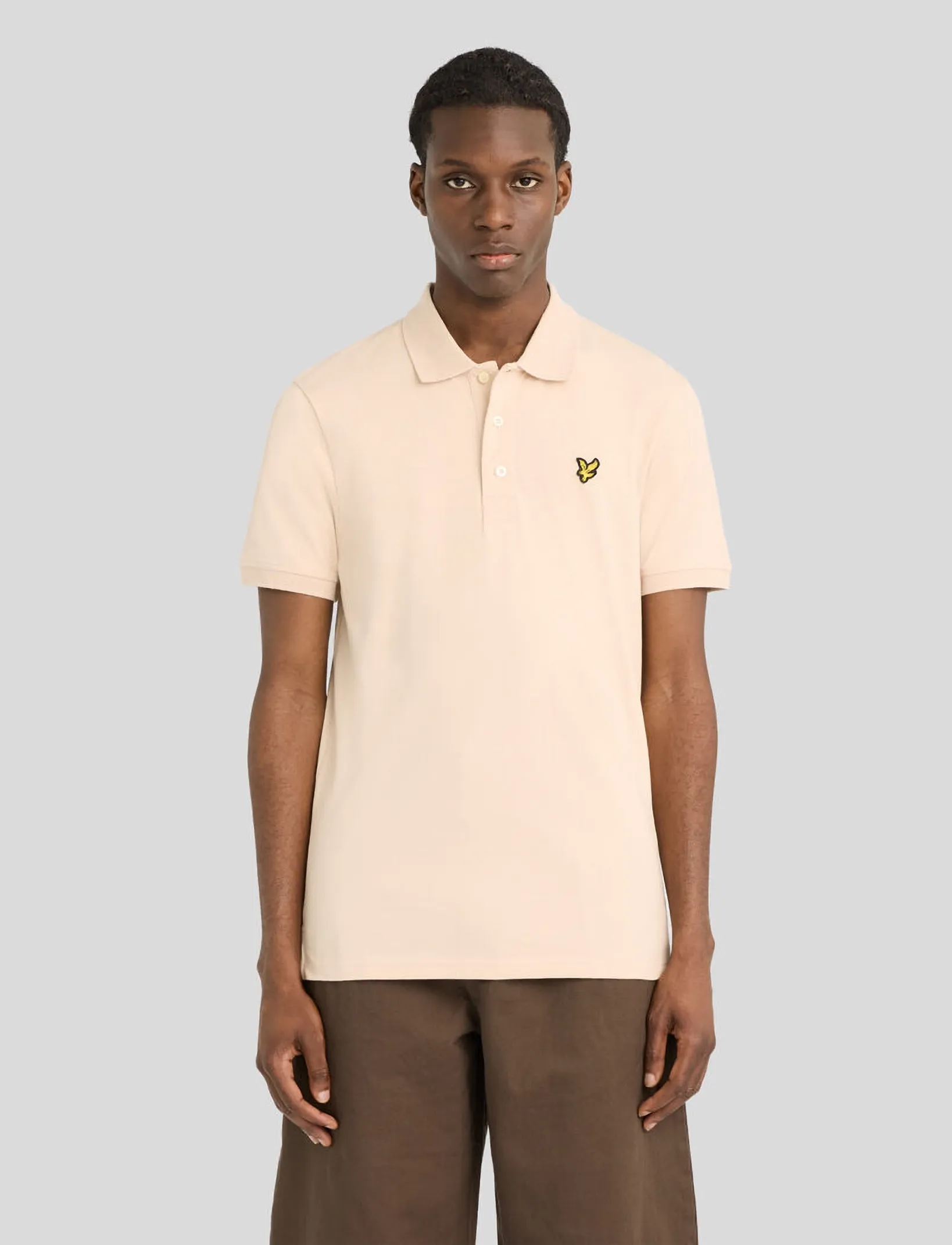 Lyle & Scott Plain Polo Shirt - Lühikeste varrukatega polod - WALNUT BEIGE / beige