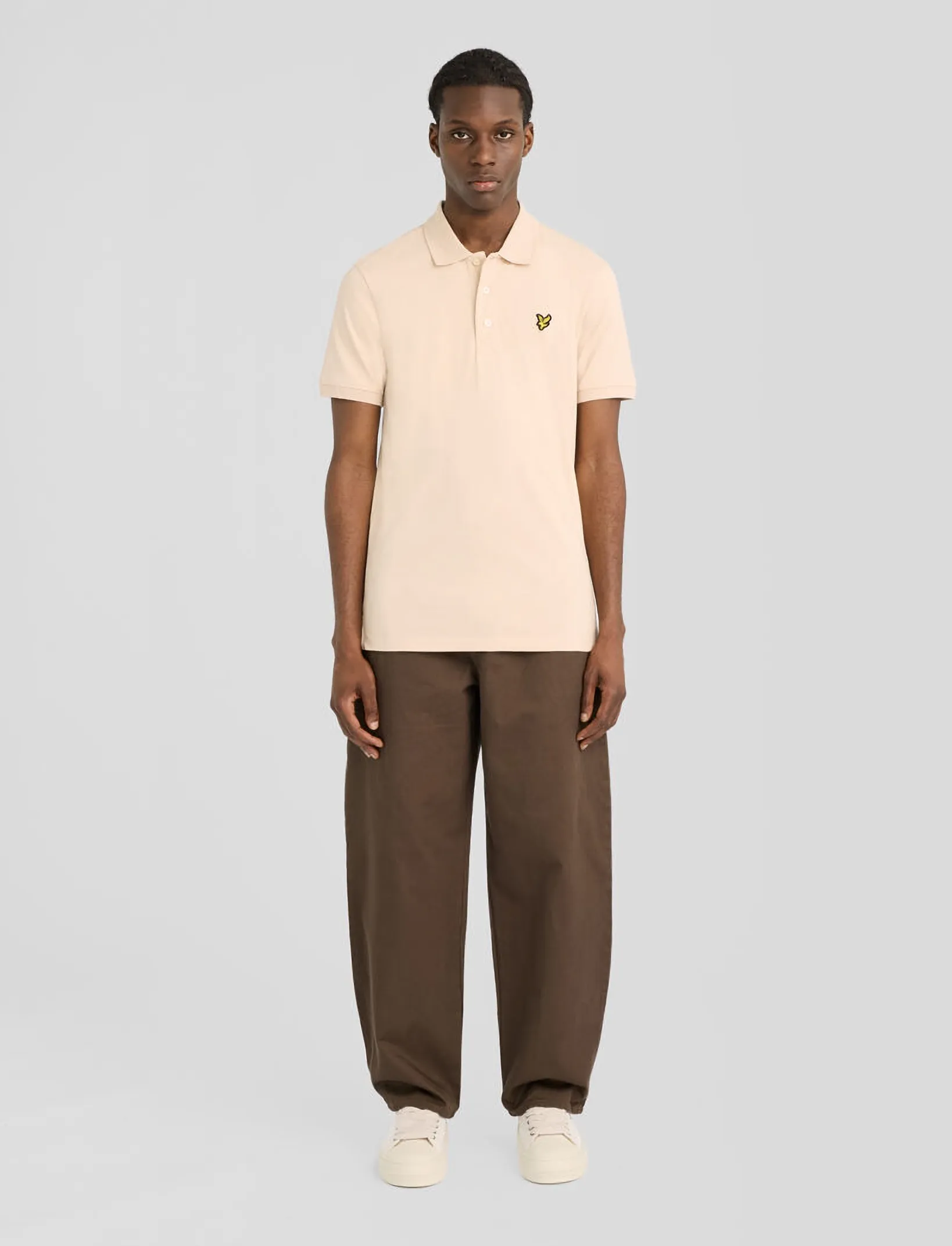 Lyle & Scott - Plain Polo Shirt - lühikeste varrukatega polod - walnut beige - 4