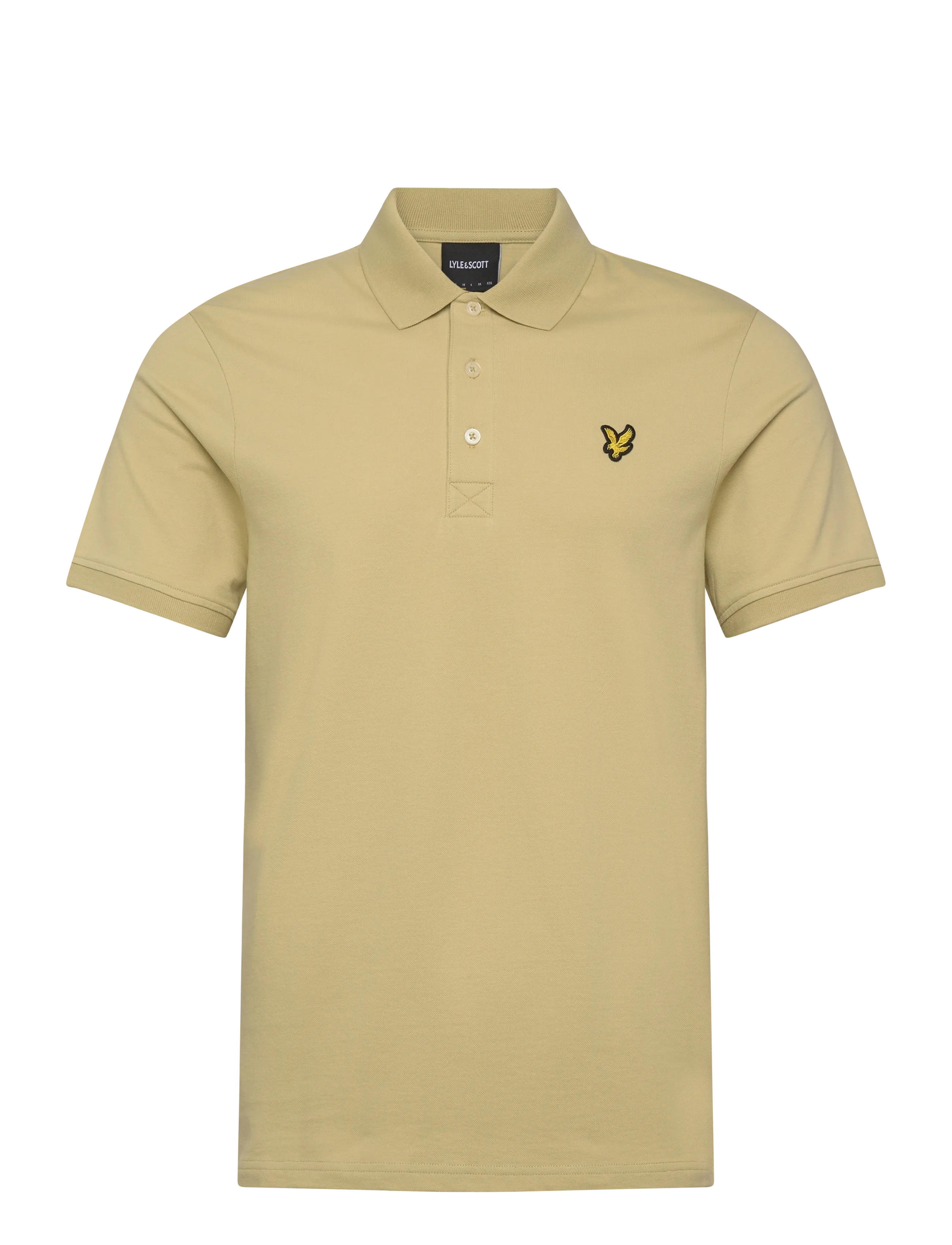 Lyle & Scott Plain Polo Shirt - Kläder - Y119 HERB GREEN / khaki/green